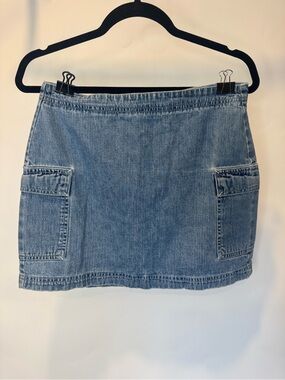 Mini skirt with Cargo Pockets. Vintage 579